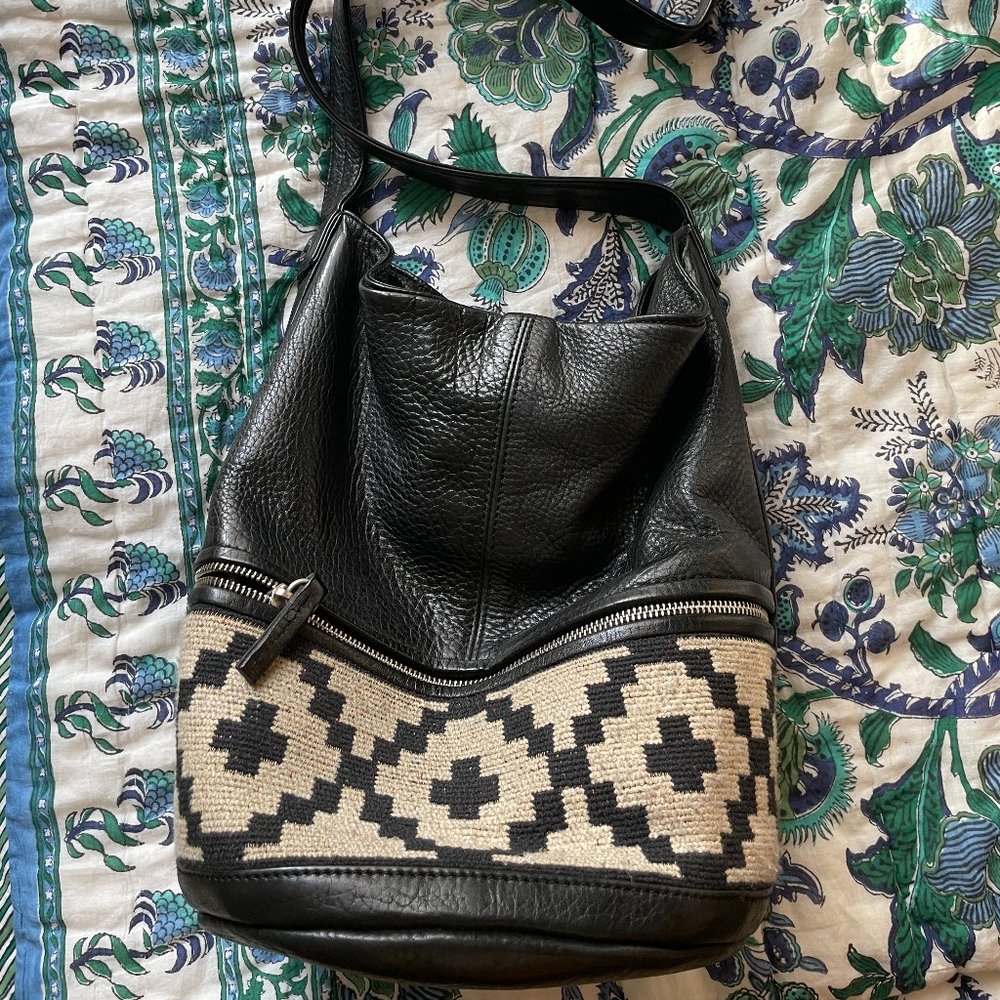 Hare and Hart Leather Bucket Bag